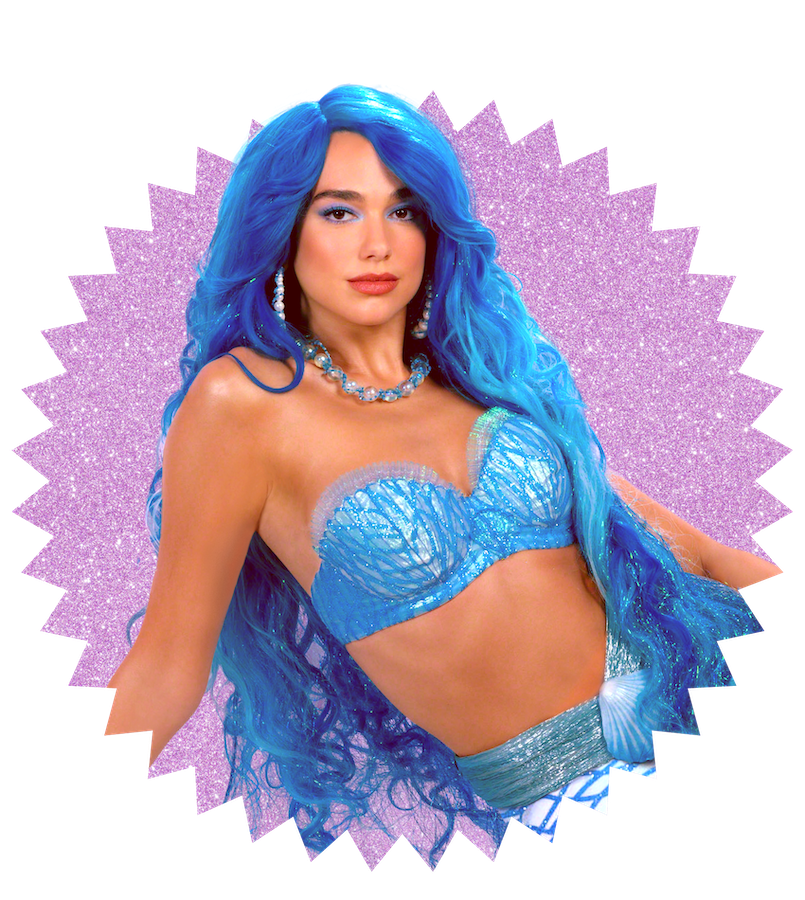Dua Lipa, This Barbie is a mermaid.