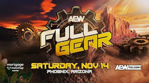 AEW Full Gear artwork