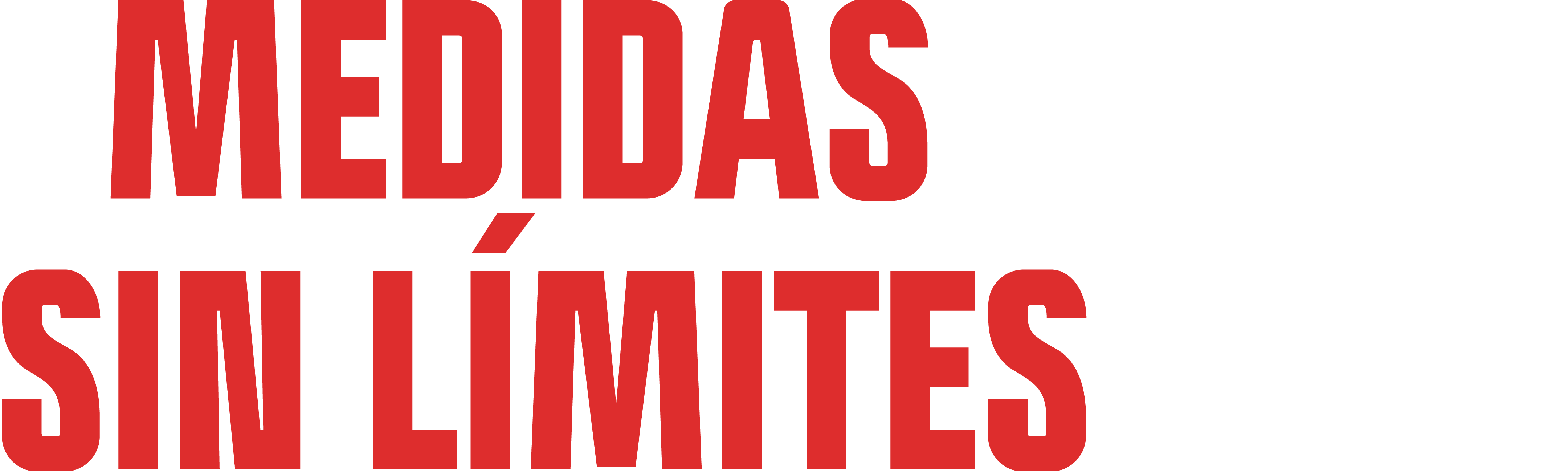 Medidas sin límites