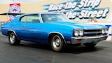 1970 OPG HT502 Chevelle, First Fire then Smoke! (Tire Smoke)