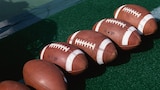 Leather Footballs, Mussels, Helmets
