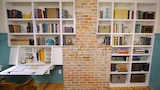 Charleston: Cozy Office and Guest Bedroom With Built-ins
