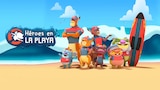 Héroes en la playa