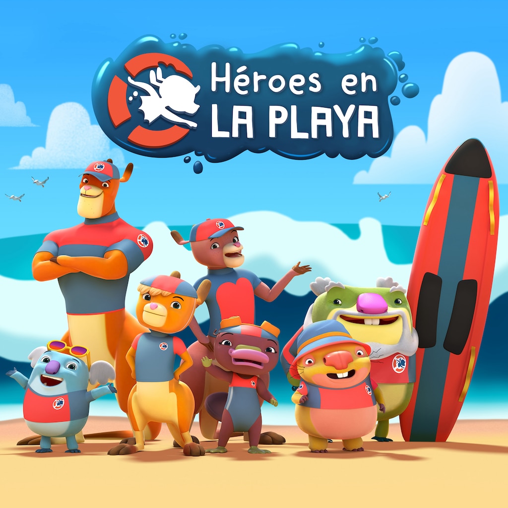 Héroes en la playa