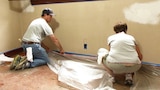 La sala de estar de la planta baja