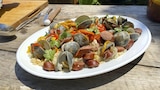 Almejas a la parrilla