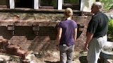El exterior del bungalow