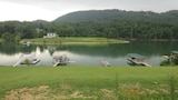 Pescando en el lago Watauga