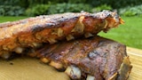 Costillas y maíz