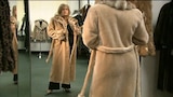 Fur Coat, a Hearse, Outdoor Lighting Fixtures and a Golf Tee