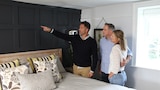 Restauración del dormitorio principal en casa de 1785
