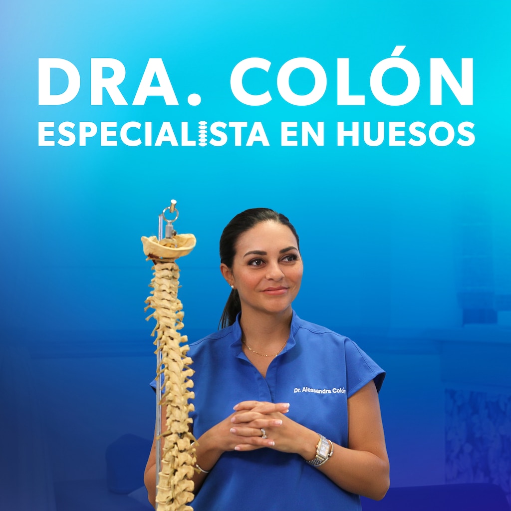 Dra. Colón: especialista en huesos