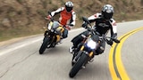 Ducati Streetfighter S vs Aprilia Tuono V4R: Naked Bike Shootout!