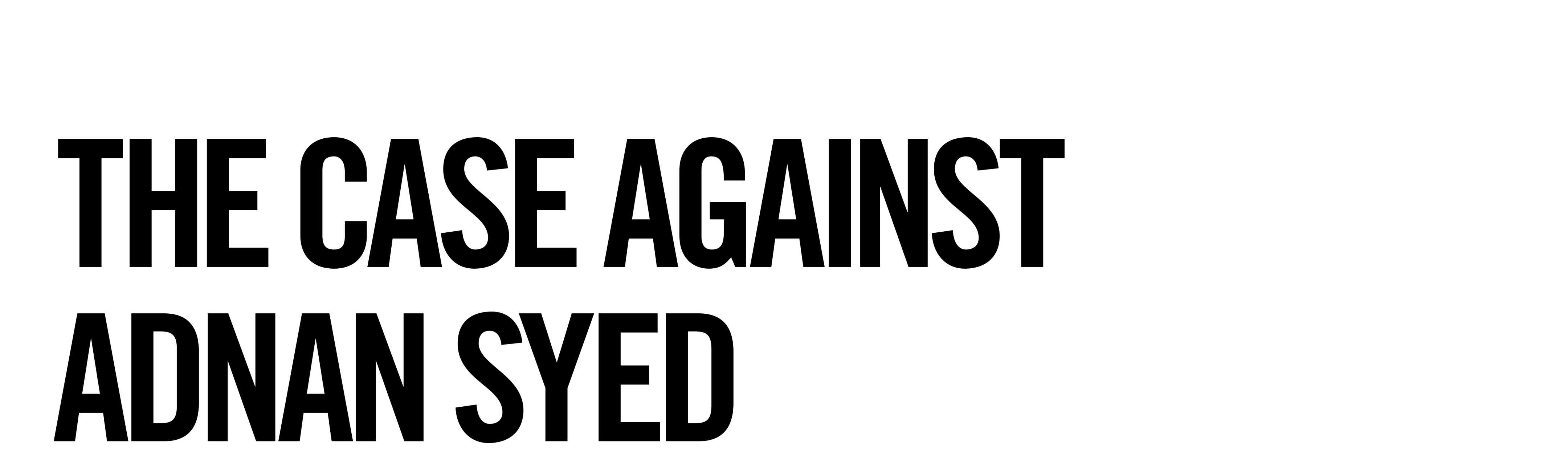 The Case Against Adnan Syed (HBO)