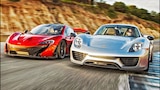 2015 McLaren P1 vs. 2015 Porsche 918 Spyder!
