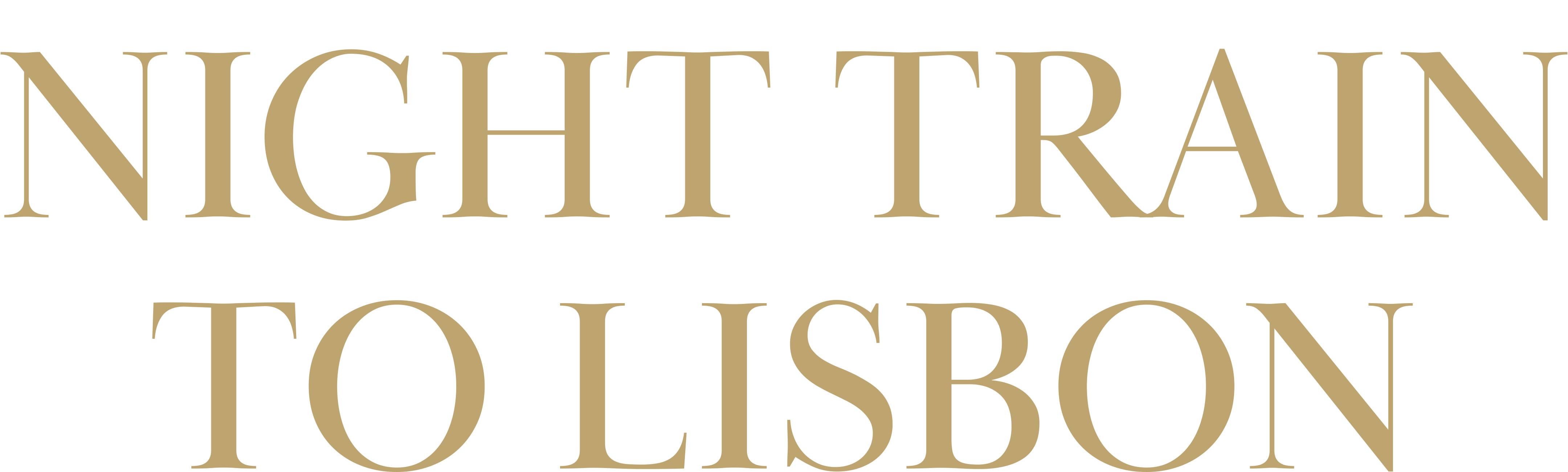 Night Train to Lisbon