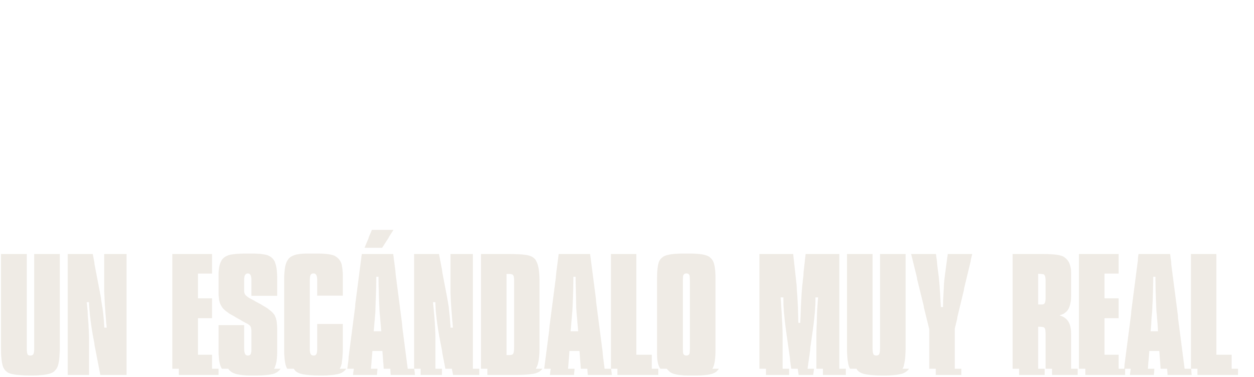 Un escándalo muy real