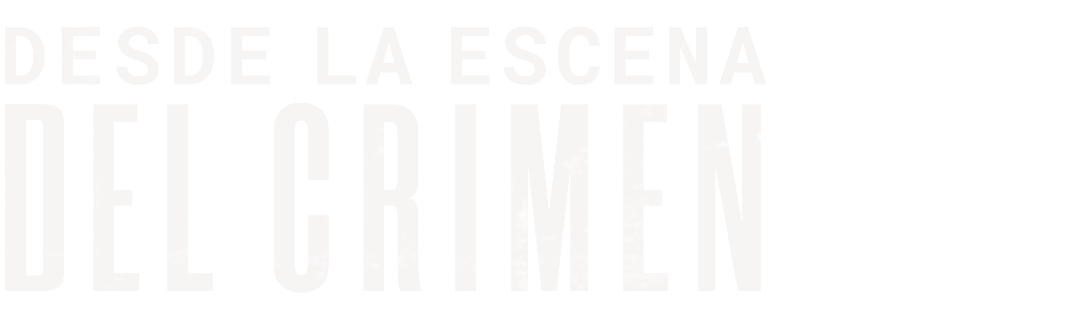 Desde la escena del crimen