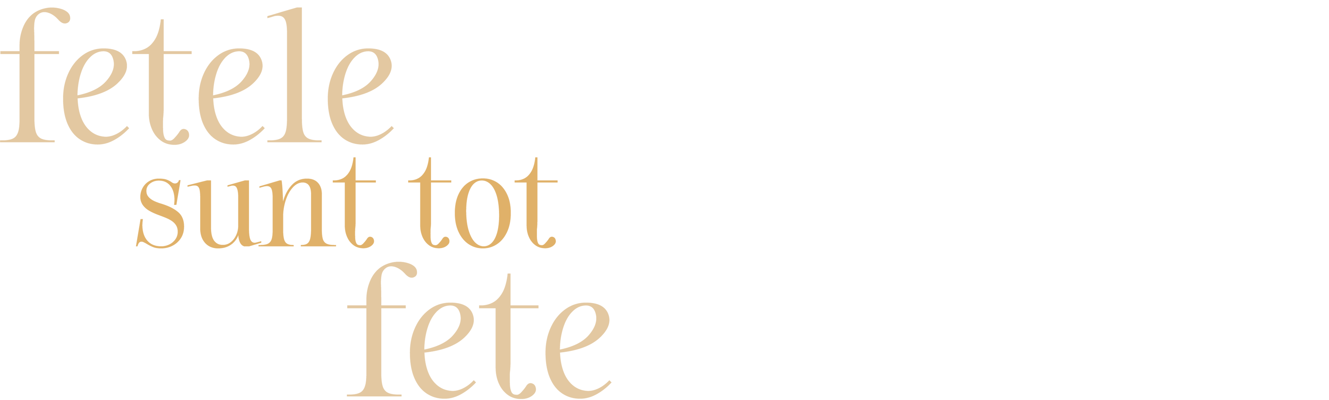 Fetele sunt tot fete