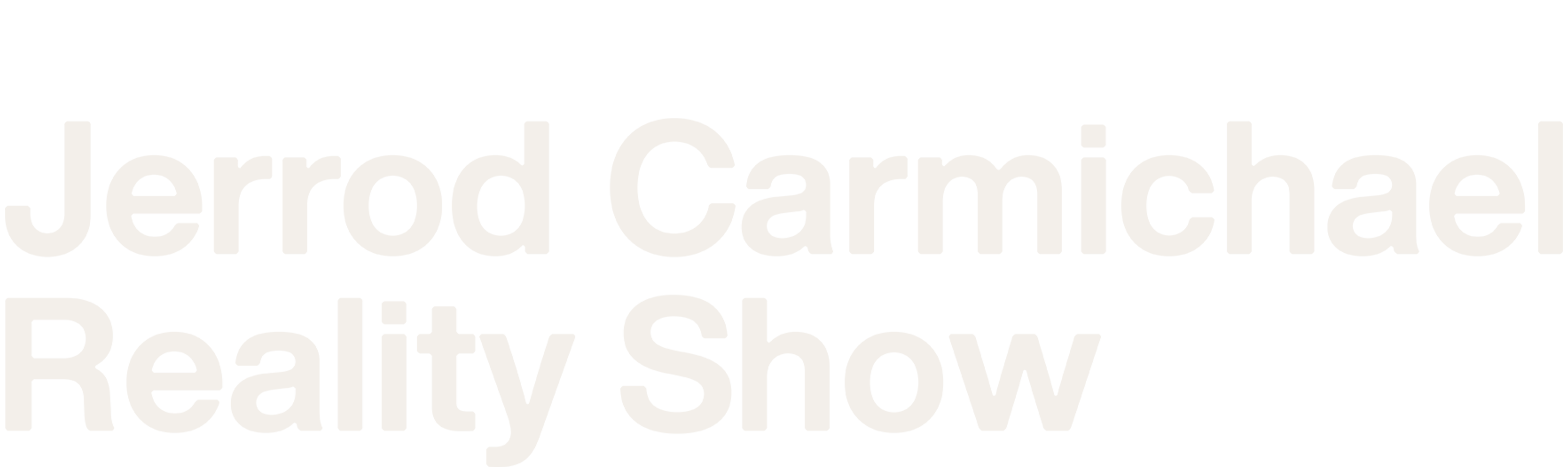 Jerrod Carmichael Reality Show