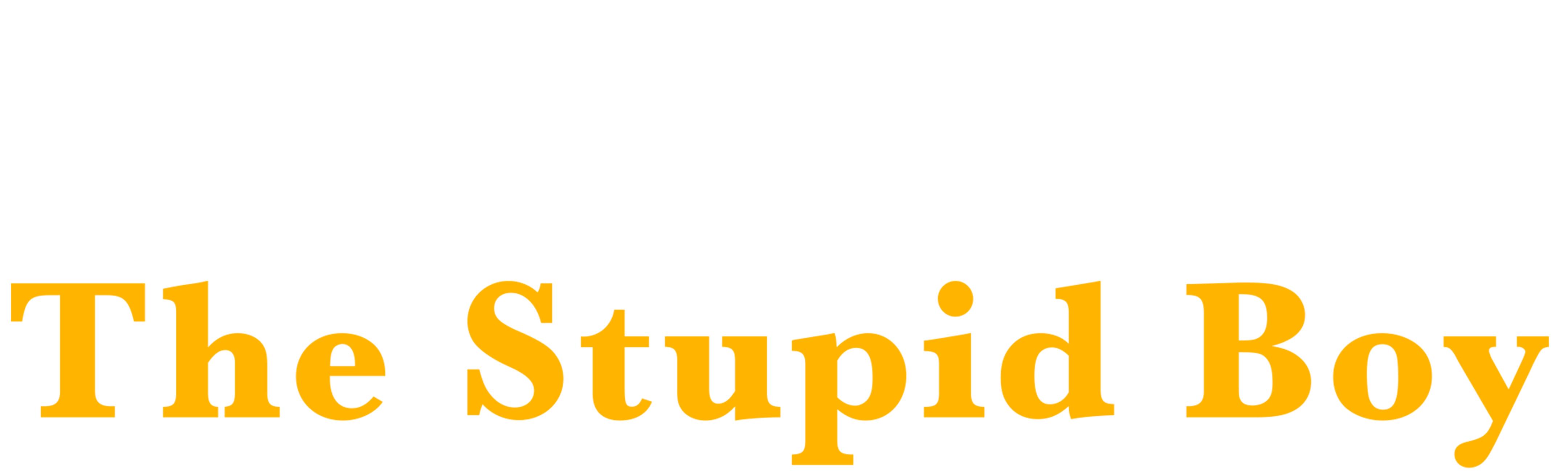 The Stupid Boy