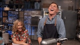 In Bobby's Kitchen, with Amy Sedaris