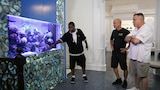 Tracy Morgan's Giant Shark Tank Under Construction