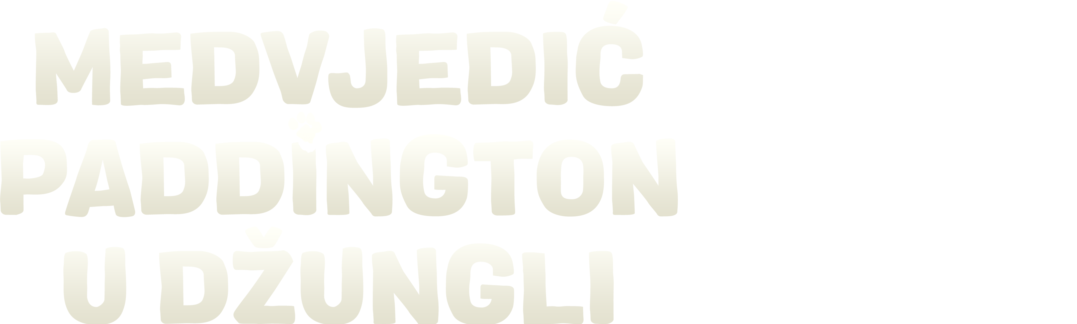 Medvjedić Paddington u džungli