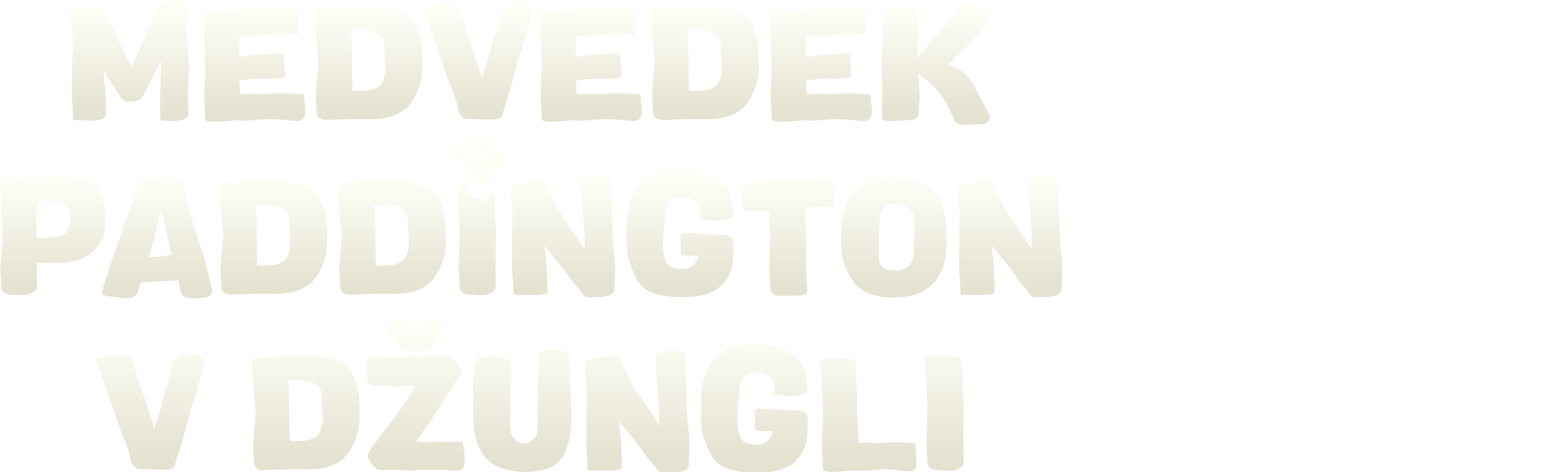 Medvedek Paddington v džungli