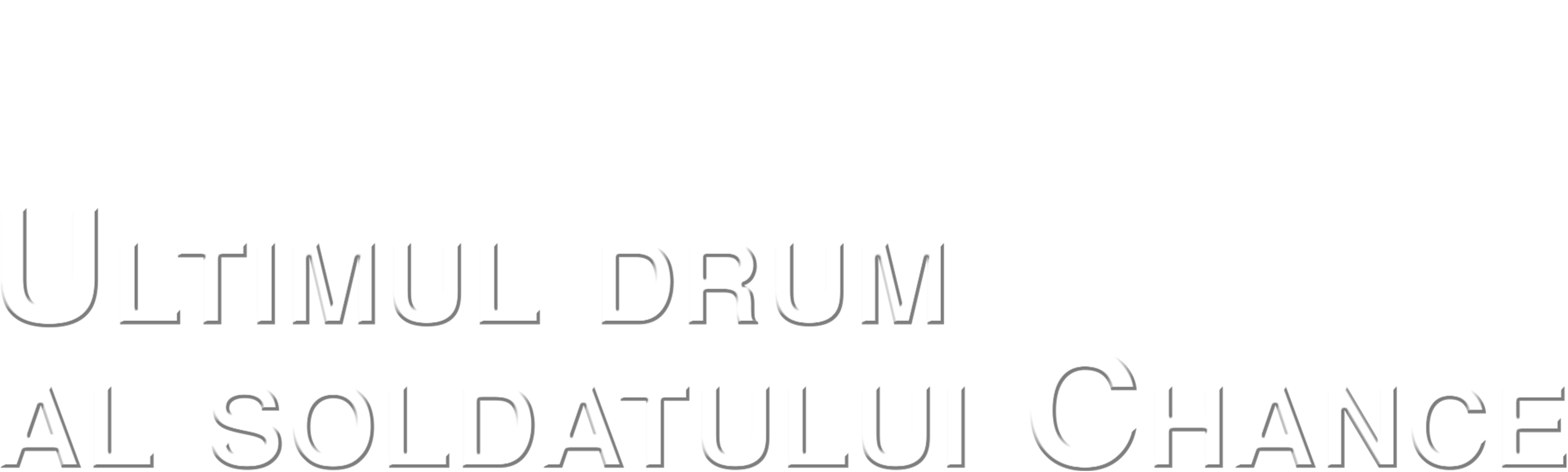 Ultimul drum al soldatului Chance