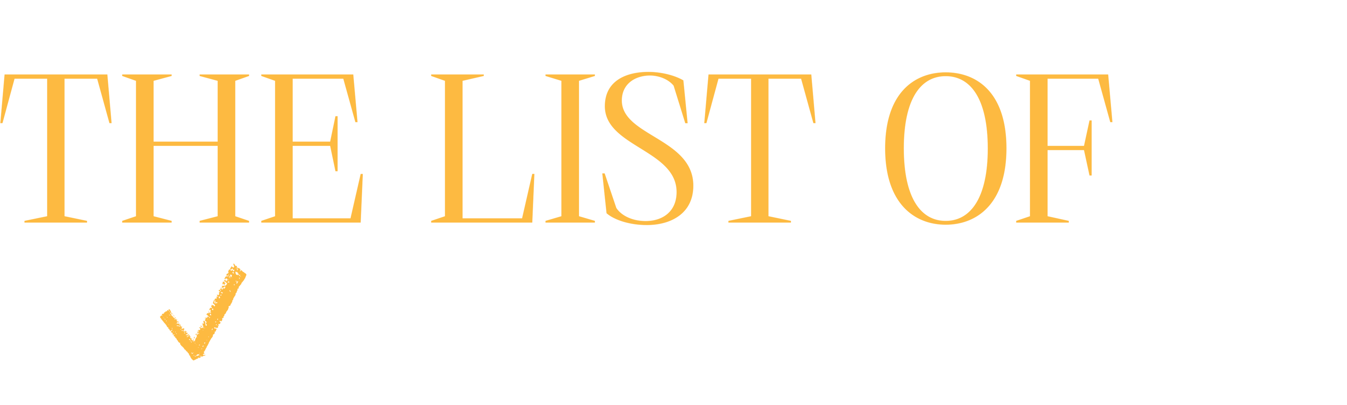 The List of My Desires
