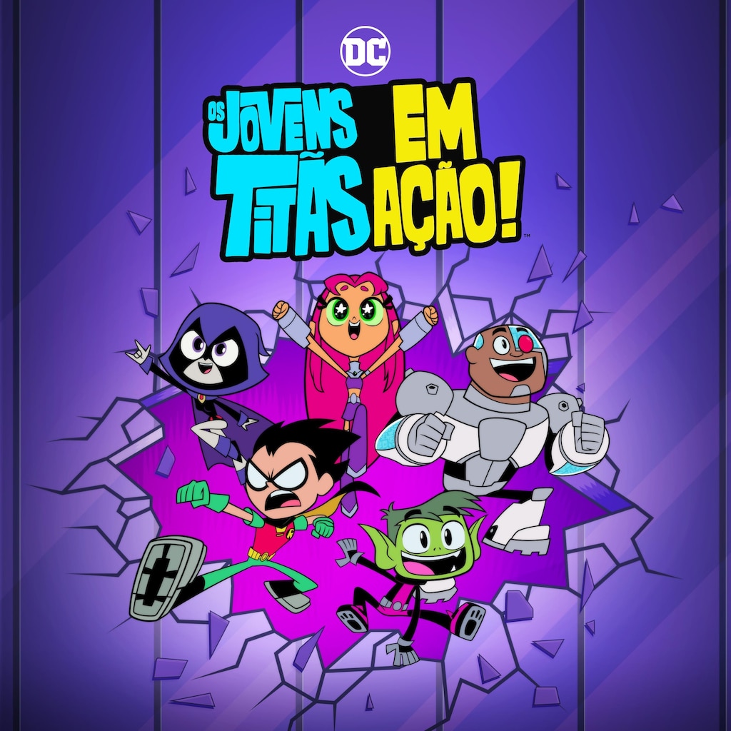 Os Jovens titãs em ação!