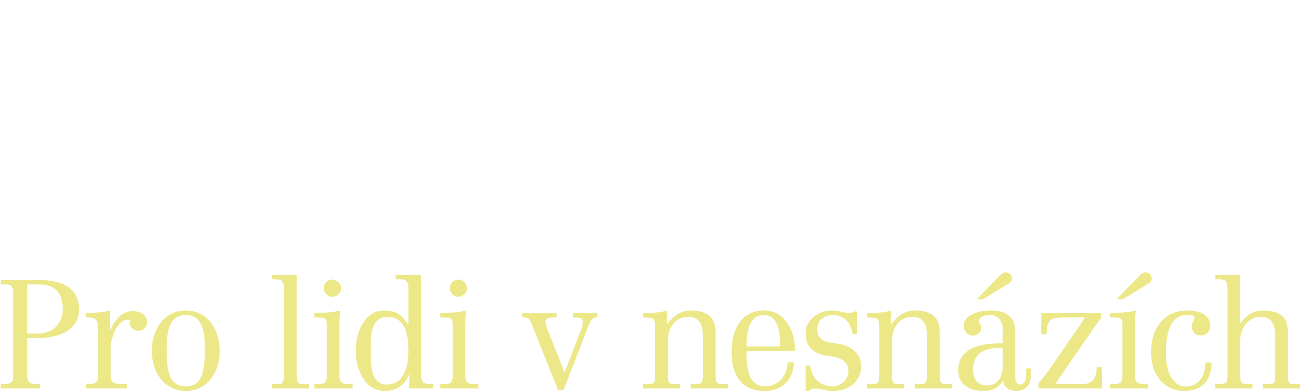 Pro lidi v nesnázích