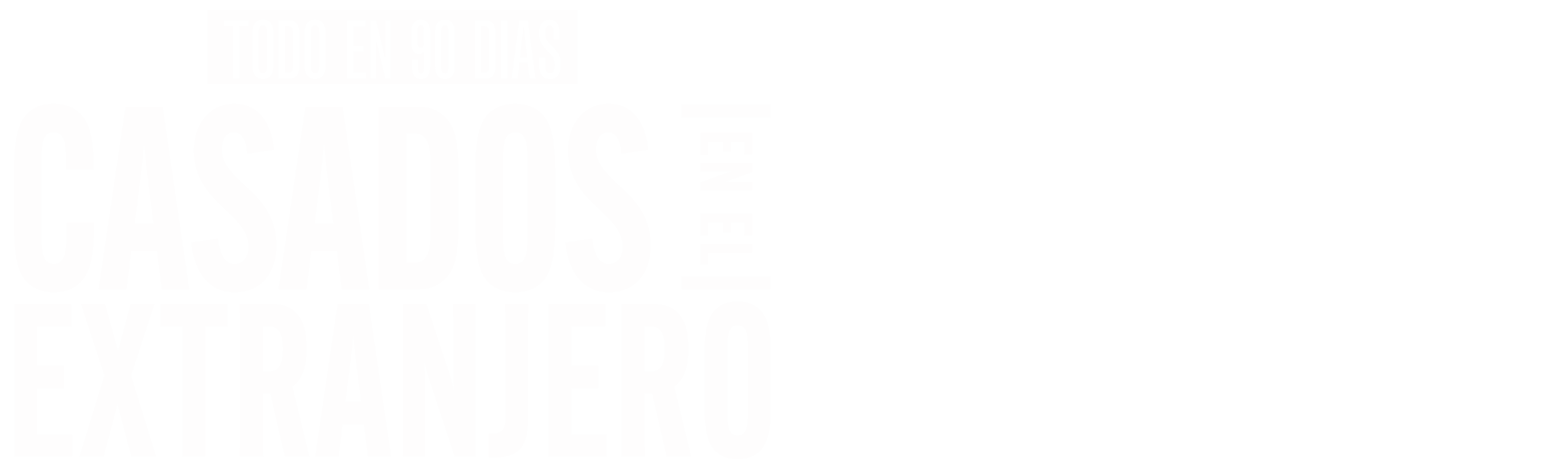 Todo en 90 días: casados en el extranjero