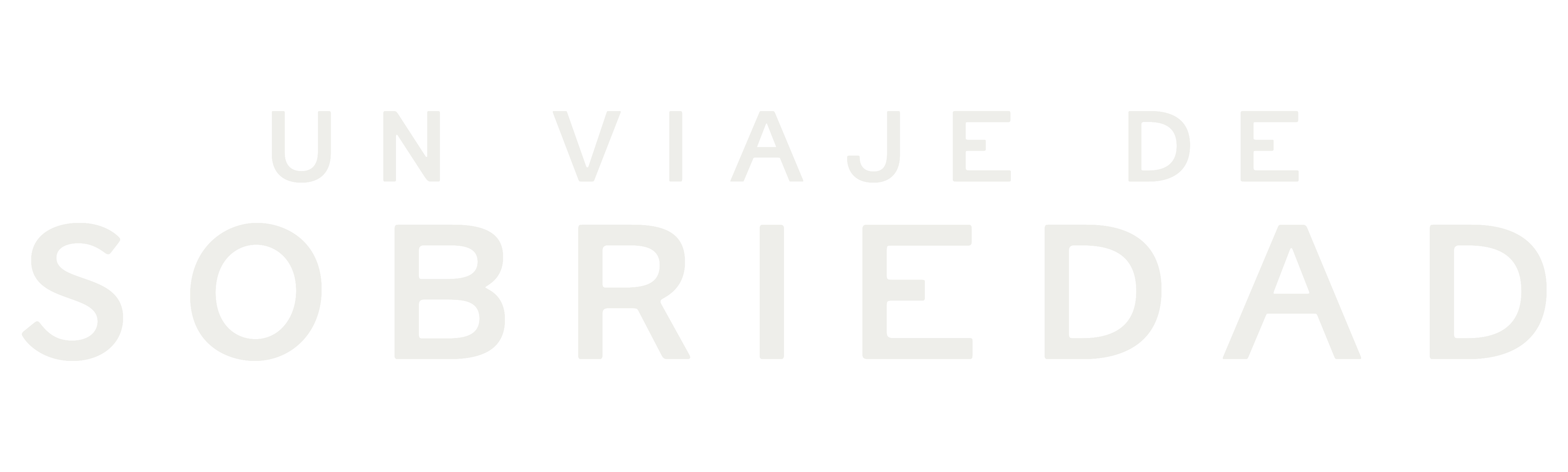 Un Viaje de Sobriedad