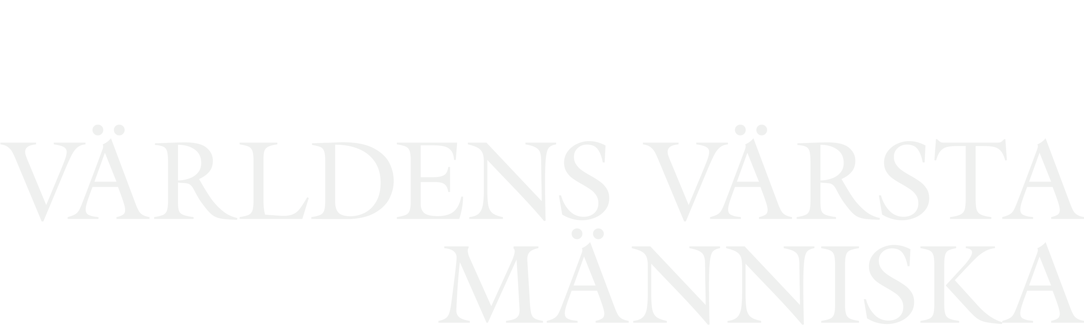 Världens värsta människa