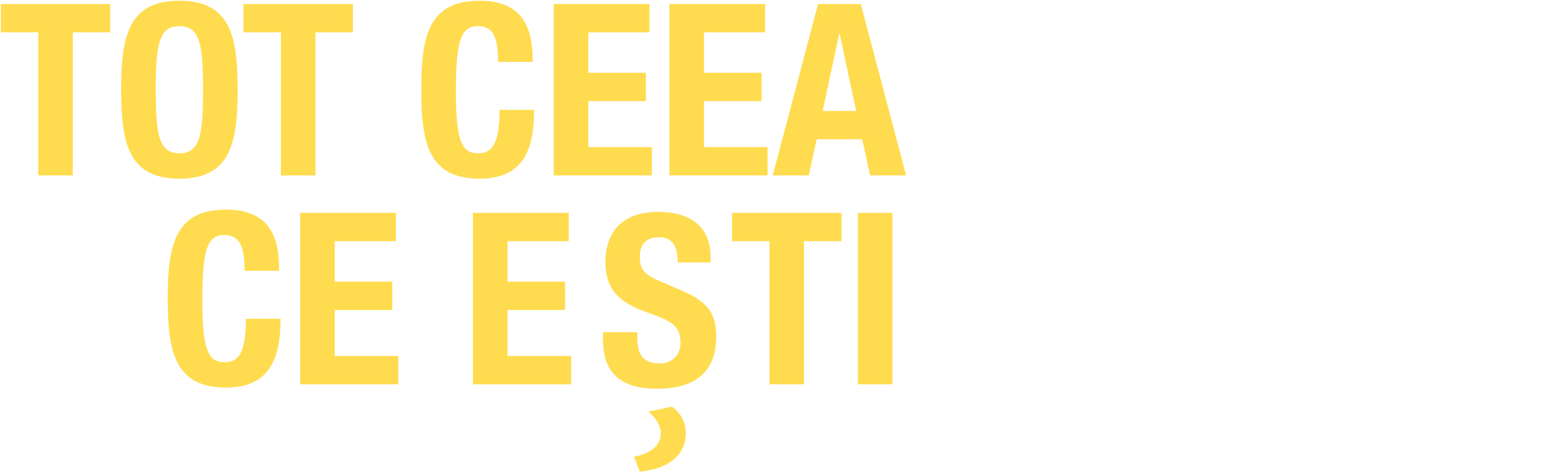 Tot ceea ce ești