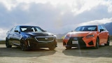 2016 Cadillac CTS-V vs. 2016 Lexus GS F