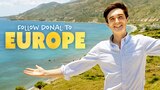 Follow Donal to Europe