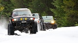 Snow-Running the Pond Scum 4Runner