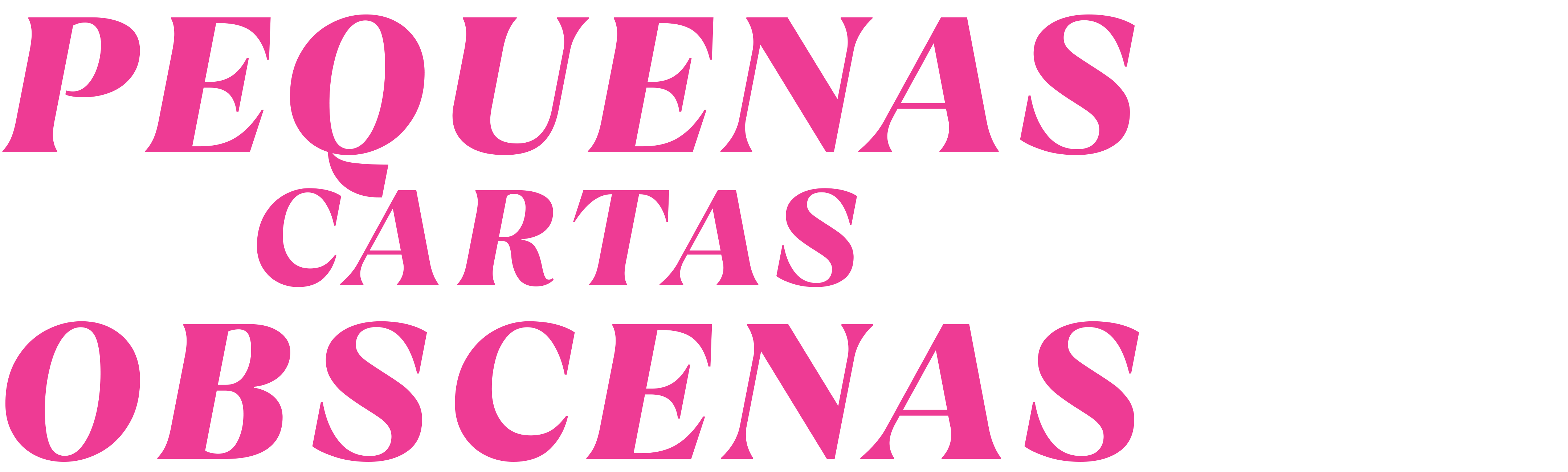 Pequenas Cartas Obscenas