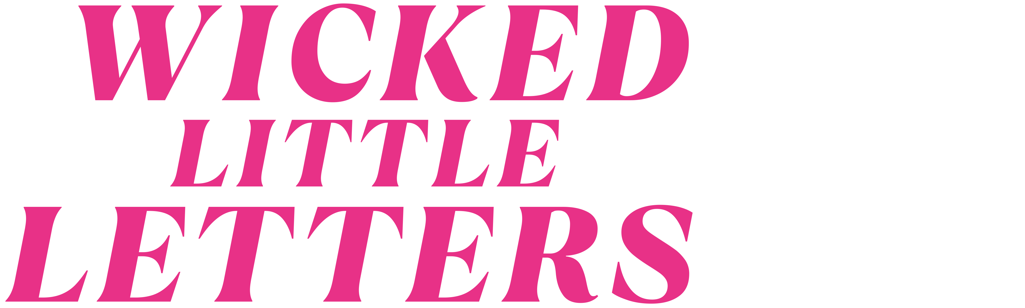 Wicked Little Letters