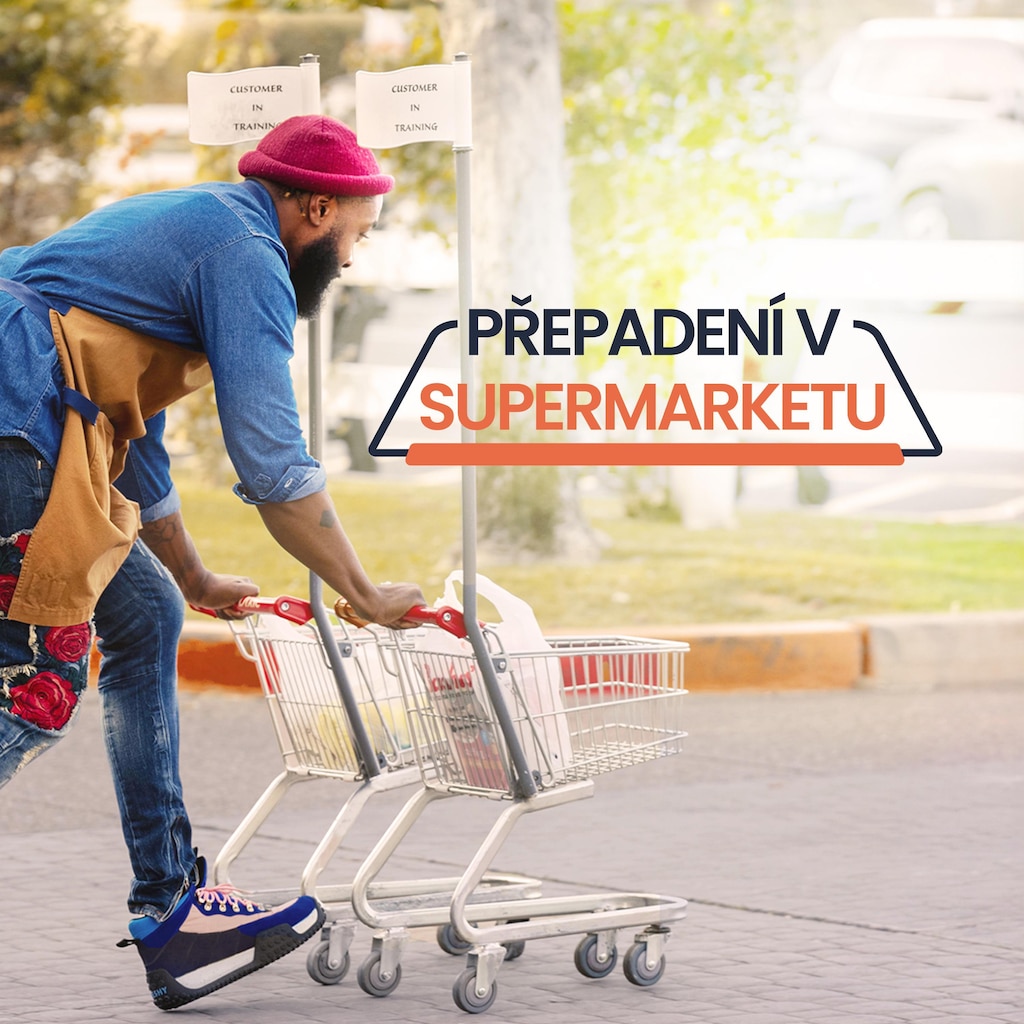 Přepadení v supermarketu