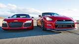 2014 Nissan GT-R Track Pack vs. 2014 Audi R8 V-10 Plus