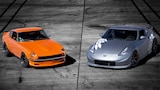 Nissan Project 370Z vs. 1970 Datsun 240Z with RB26 Track Battle!