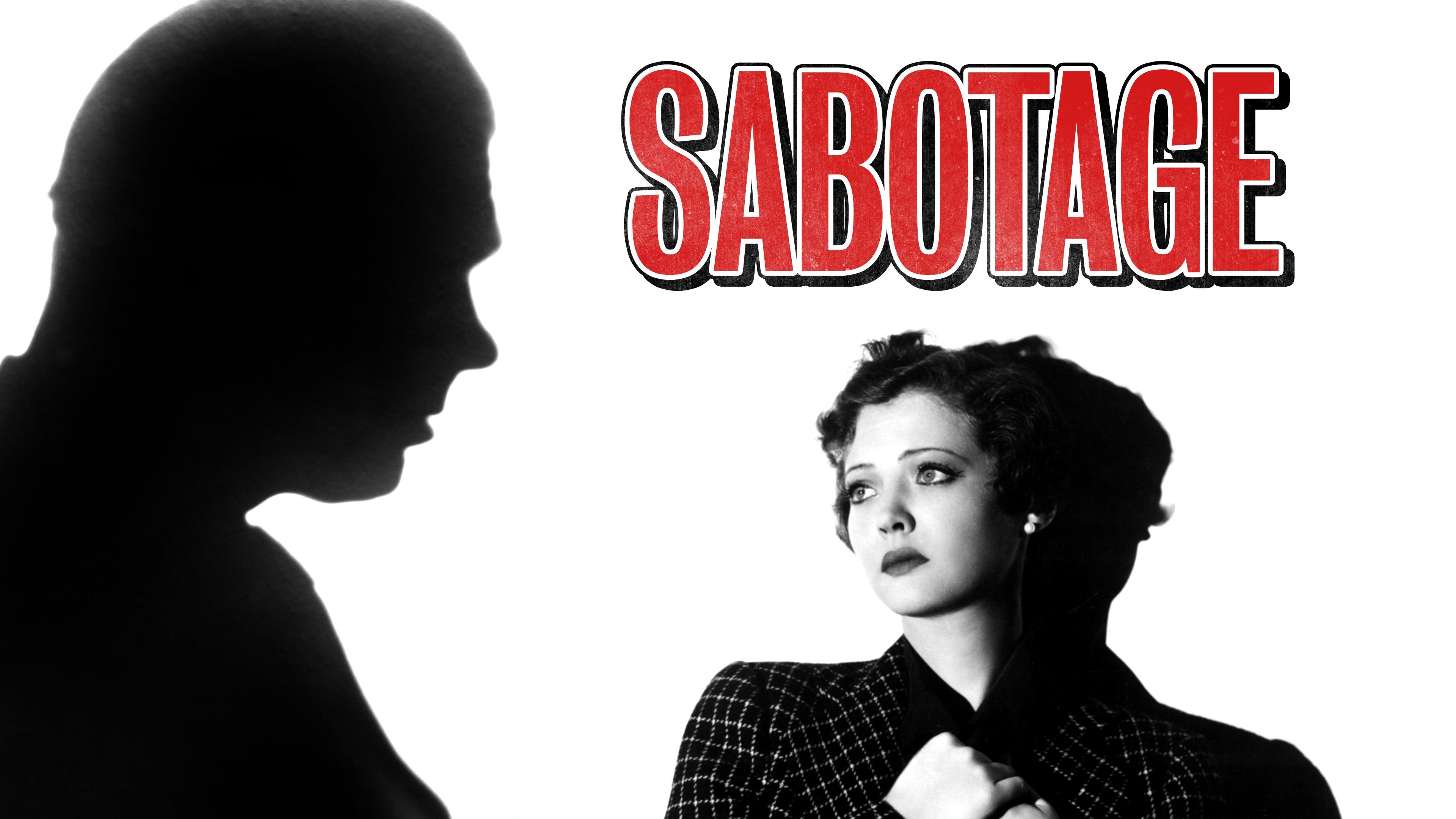 sabotage hitchcock movie poster