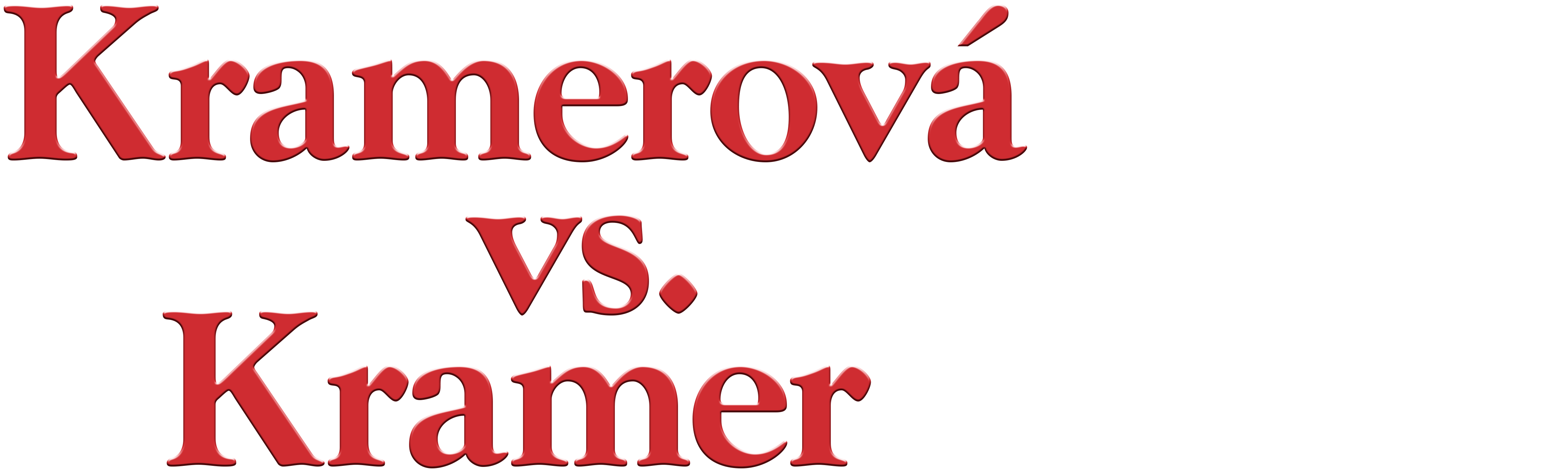 Kramerová vs. Kramer