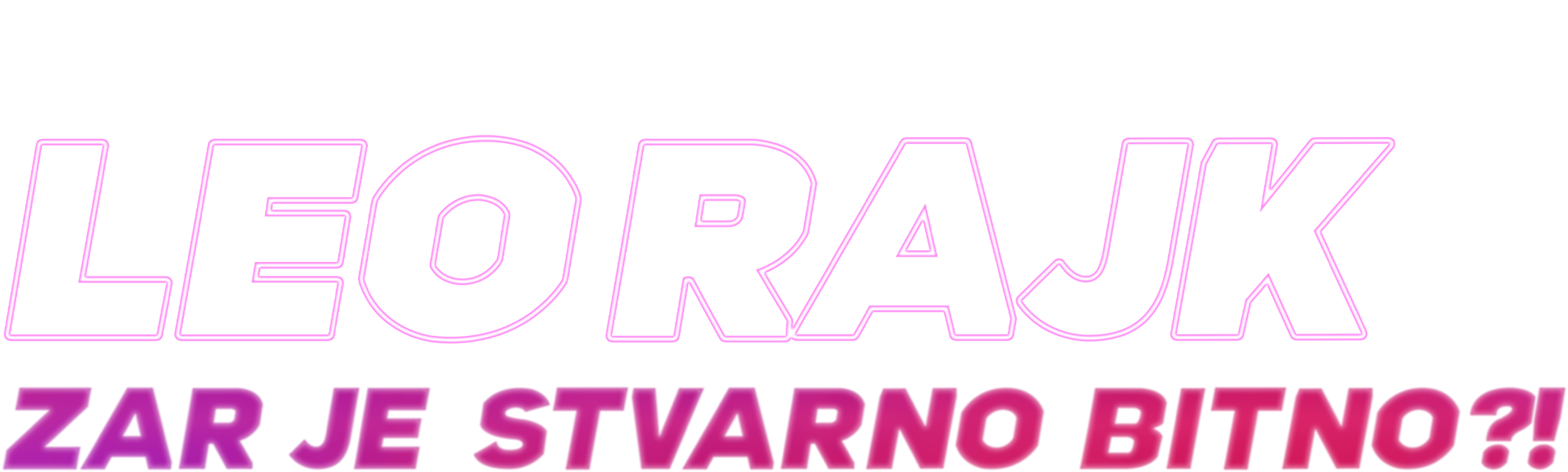 Leo Rajk: Zar je stvarno bitno?!