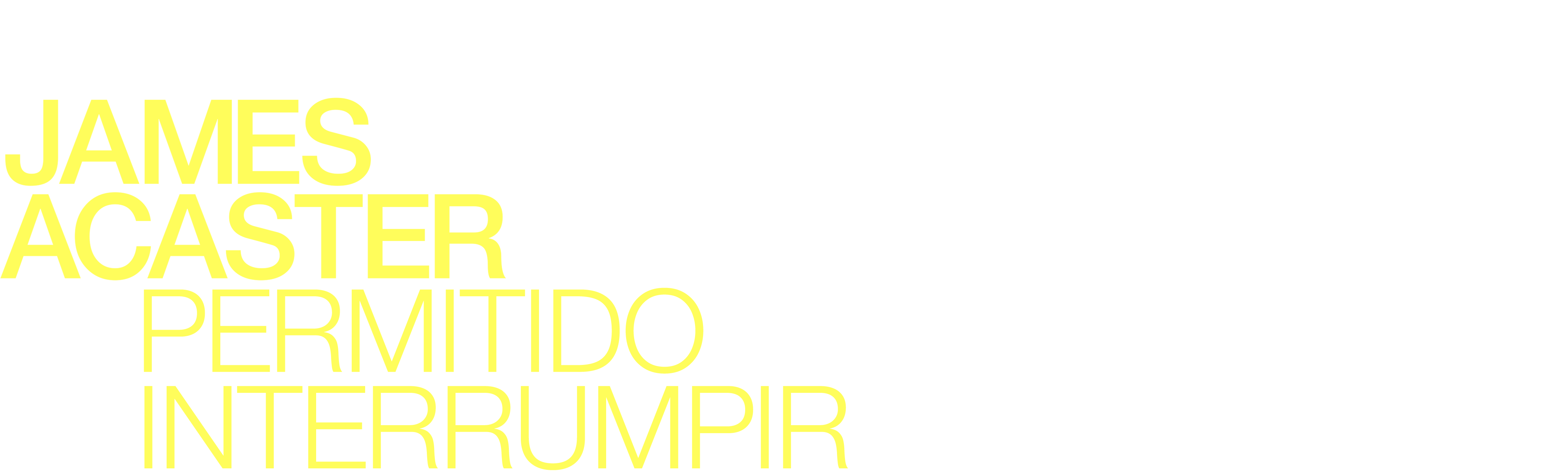 James Acaster: Permitido Interrumpir