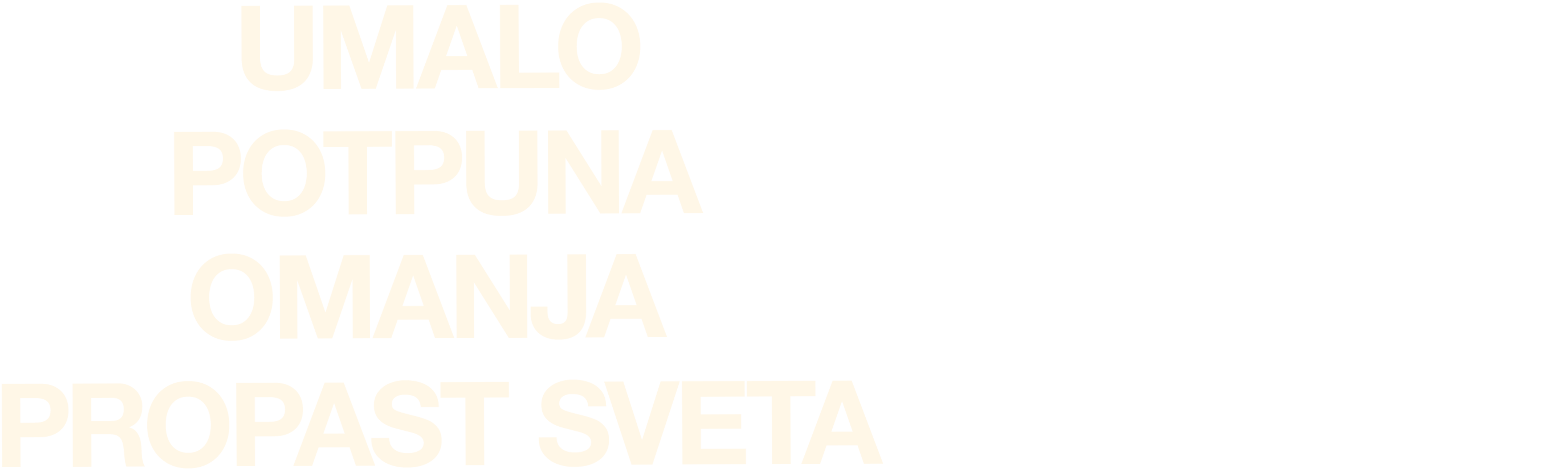 Umalo potpuna omanja propast sveta